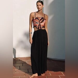 Maaji Boho Sunrise Maxi Dress NWT